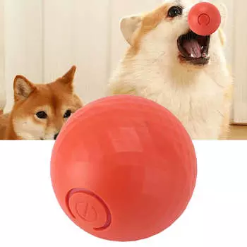 Интерактивные игрушки для собак, устойчивые к укусам, автоматические катящиеся шарики Peppy Pet с многоцветной вспышкой, водонепроницаемые, IP54