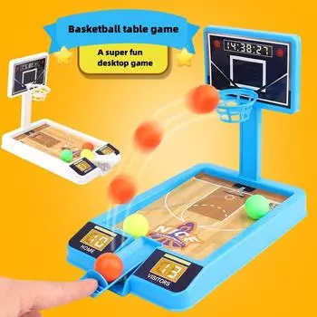 Интерактивные игры, детские игрушки-супы, игрушки для пальцев с 3 мячами, набор для баскетбольных игр, настольный мяч ручной работы для дома и улицы 1