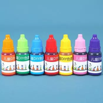 Интерактивный экспериментальный красящий пигмент слизь цвет кристалл краситель мыло форма гипс 1 Set