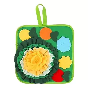 Интерактивный коврик-нюхалка, лизательные коврики для питомцев и щенков, ментальная стимуляция и тренировочный коврик для медленного кормления B