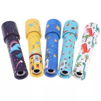 Интерактивный логический вращающийся калейдоскоп, волшебные классические развивающие игрушки для детей, творческая мультяшная детская игрушка-головоломка 1pcs