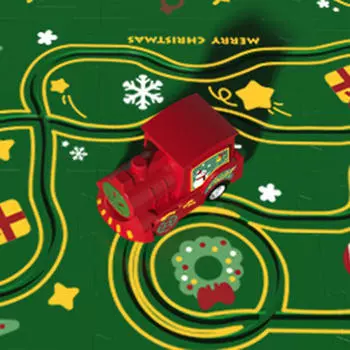 Интерактивный набор пазлов «Транспортное средство» для детей Christmas train