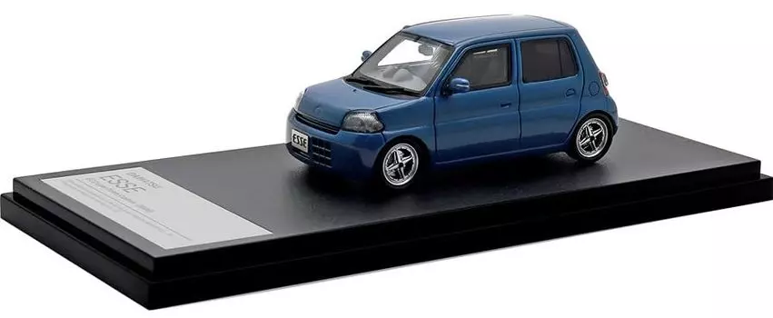 INTERALLIED Hi Story Daihatsu ESSE ECO Low Down Custom Sea Blue Готовый продукт 1/43 (2006)