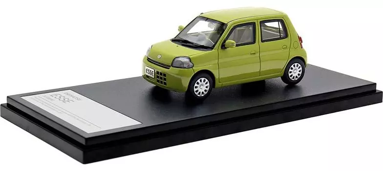 INTERALLIED Hi Story Daihatsu ESSE X Leaf Green Finished Product 1/43 (2006) зелёный