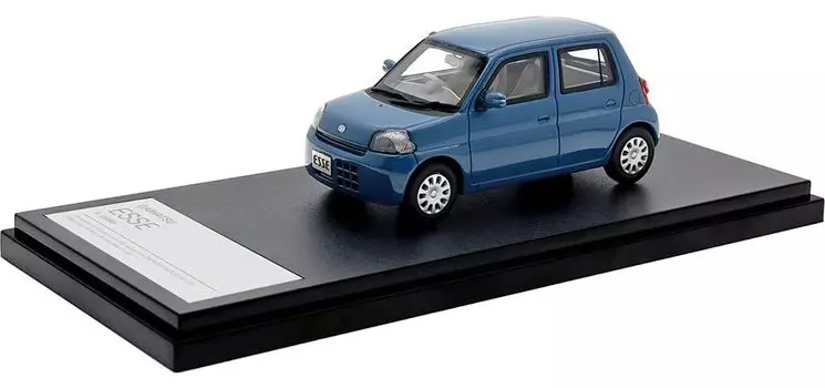 INTERALLIED Hi Story Daihatsu ESSE X Sea Blue Готовый продукт 1/43 (2006) морской синий