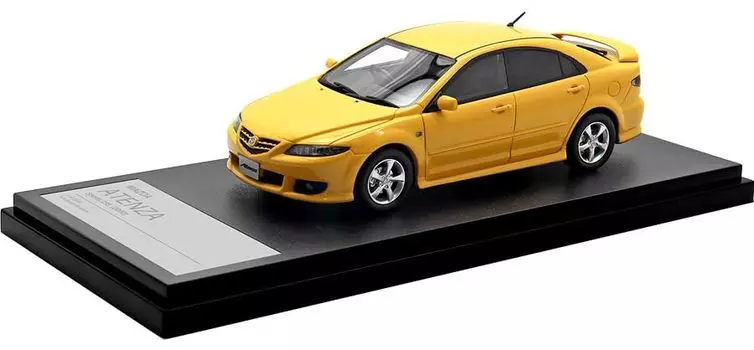 INTERALLIED Hi Story Mazda Atenza Sport 23S Canary Yellow Mica Готовый продукт 1/43 (2000)