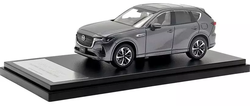 INTERALLIED Hi Story Mazda Premium Modern Machine Gray Premium Metallic Готовый продукт 1/43 CX-60 XD-HYBRID (2022)