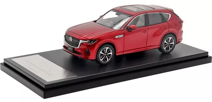 INTERALLIED Hi Story Mazda Premium Modern Soul Красный Кристалл Металлик Готовый продукт 1/43 CX-60 XD-HYBRID (2022)