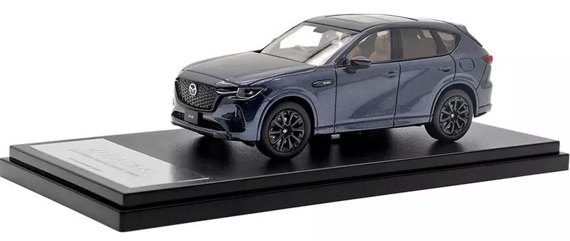 INTERALLIED Hi Story Mazda Premium Sports Deep Crystal Blue Mica Готовый продукт 1/43 CX-60 XD-HYBRID (2022)