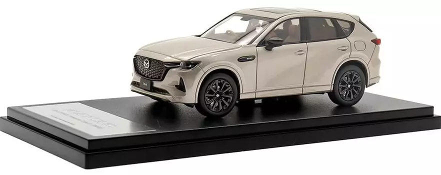 INTERALLIED Hi Story Mazda Premium Sports Platinum Quartz Metallic Готовый продукт 1/43 CX-60 XD-HYBRID (2022)