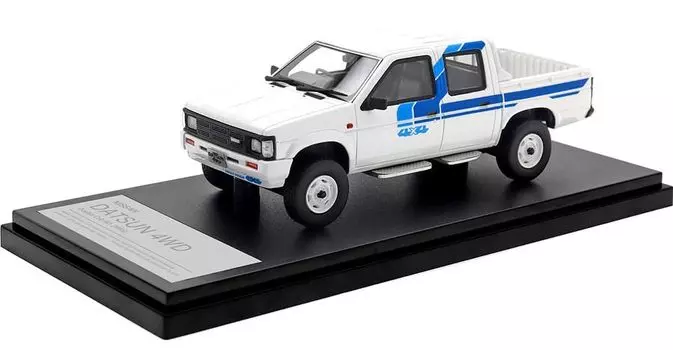 INTERALLIED Hi Story Nissan Datsun 4WD Double Cab AD Белый Готовый продукт 1/43 (1985)