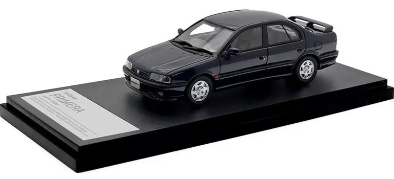 INTERALLIED Hi Story Scale Nissan Primera Te Темно-синий перламутр Готовая модель HS480BL 1/43 2.0 (1990)