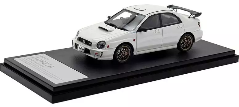 INTERALLIED Hi Story Subaru Impreza S202 STi Version Pure White Готовый продукт 1/43 (2002)