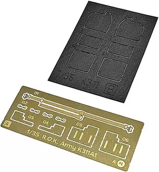 INTERALLIED STYLE X K311A1 Грузовой автомобиль Детали Набор Пластиковые Модели Детали DE188 1/35