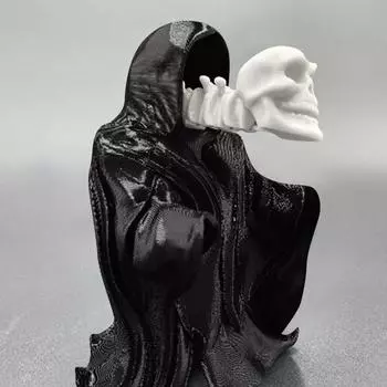 Интересная 3D-печатная фигурка-плащ и скелет-паразит, модель игрушки One Size