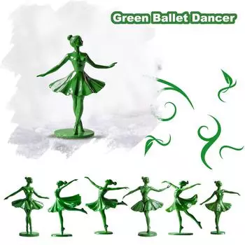 Интересная балетная фигурка, интересная настольная фигурка, интересный настольный персонаж ручной работы One Size