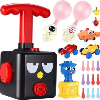 Интересная игрушка-машинка Air Inertia Power Balloon, детская головоломка, забавное образование, подарок на рождественскую вечеринку, новый