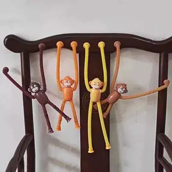 Интересно с Sucker Relief Снижение скуки Пластиковая телескопическая трубка Снятие стресса Сенсорная игрушка Подарочный мешок Наполнитель Растягивающийся Without Light