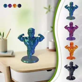 Интересные 3D-печатные плюшевые игрушки, украшения в виде мускулов One Size армия зеленый