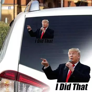 Интересные наклейки, наклейки на бампер ноутбука, водонепроницаемые наклейки на окна автомобиля, 50 листов, один лист, два листа One Size