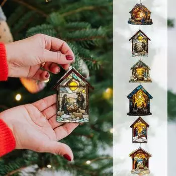 Интересные оконные украшения, украшения для дома, подходят для подвешивания в автомобилях или в помещении One Size