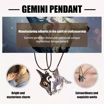 Интересные украшения серебряные металлические подвески ожерелье крутой дизайн косплей игра периферийное ожерелье One Size