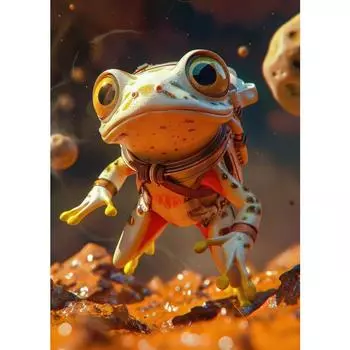 Интересные животные Еж Лиса Сова Динозавр Космос Астронавт Абстрактный Постер Холст Картины Настенное искусство Картинки Домашний декор 21cm30cm NoFrame