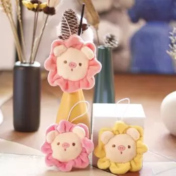 Интересный дизайн подвески-копилки, тонкая работа, подвесная сумка-органайзер S розы красного