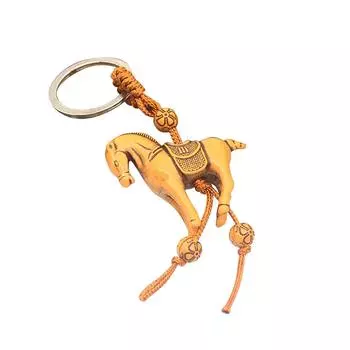 Интересный пластиковый брелок. Брелок-подвеска в виде трехмерных животных One Size