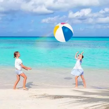 Интересный подарок с принтом панды, подробный детский надувной пляжный мяч, игрушка для улицы E