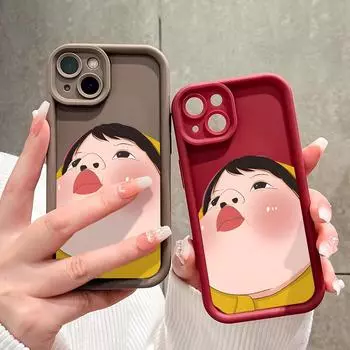 Интересный силиконовый чехол для телефона для девочек iPhone Samsung Galaxy Xiaomi Redmi POCO HUAWEI Honor противоударный защитный мягкий резиновый чехол iPhone 13 Pro