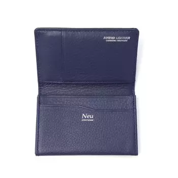 interesse Schatten Business card case Business card holder 0705 Black x Navy [Neu 2.0 (Sasamachi)