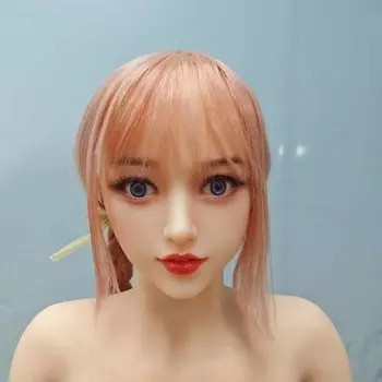 Интерфейс M16 подходит для 135-172 см твердой куклы TPE черные волосы голова оральный секс изысканный макияж секс куклы аксессуары мужчины Head