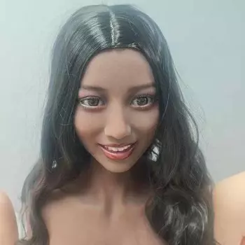 Интерфейс M16 подходит для 148-172 см твердой куклы TPE черные волосы голова оральный секс изысканный макияж секс куклы аксессуары мужчины Head