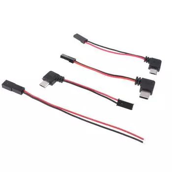 Интерфейс мотоцикла Usb-Micro 90 градусов Male+Jst Plug Интерфейсный разъем MICRO Right