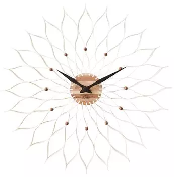 Interform настенные часы Lefale White Flower Step Movement CL-9903WH белый