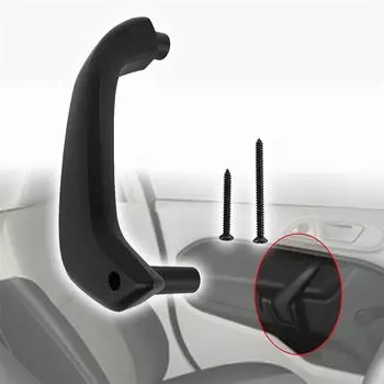 Interior Driver Door Panel Pull Handle Left Side Black For Ford Fiesta 2011-2020