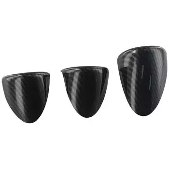 Interior Gauge Pad Cover Trim ABS For Nissan 350Z 2003 To2009 Carbon Fiber Pattern Mouldings Auto Accessories CHINA