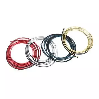 Interior Mouldings Decoration Trim Line Protection Strip Car Door Decor Strip Dashboard Edge 3 Meter Edge Sticker серебряный