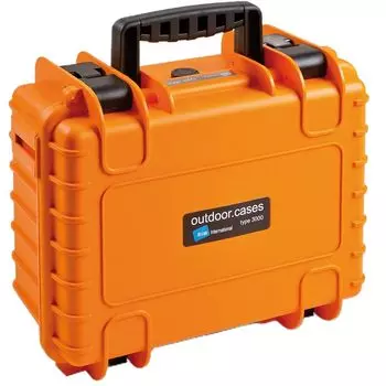 Internatinal Case Waterproof Hard Case OUTDOOR CASES TYPE3000 Orange Sponge Type BW0006OR [] B&W оранжевый