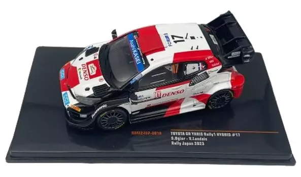 International Trade KB Model Toyota GR Rally1 2nd place 2023 Rally Japan Completed Product 1/43 Yaris? #17 S.Ogier RAM24SP-001A