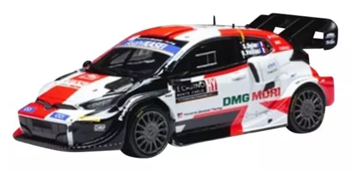 International Trading ixo Toyota GR Yaris Rally 1 2022 Monte Carlo Rally Completed Product (КОКУСАЙ БОЭКИ) 1/43 #1 С.Ожье/Б.Вейяс