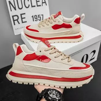 Internet celebrity popular men s shoes 2024 winter new fashion casual versatile high-end trendy dad shoes 39