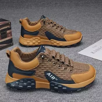 Internet celebrity popular men s shoes spring 2024 new versatile platform Forrest Gump sports shoes comfortable casual dad shoes trendy shoes 39