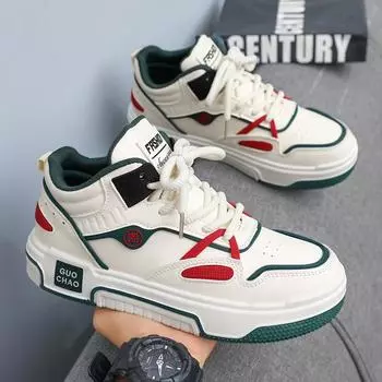 Internet celebrity popular men s shoes spring and autumn 2025 new platform sports breadboard shoes youth leisure Putian tide shoes 39