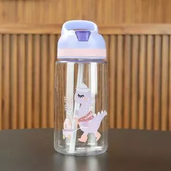 Интернет-чашка для воды со знаменитостями, детские соломенные чашки с героями мультфильмов, портативные летние студенческие чашки для уличного пространства для мужчин и женщин, пластиковые чашки. 500ml розовый