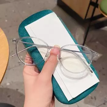 Интернет-магазин модной титановой оправы знаменитостей TR90, корейская версия маленькой оправы для очков, простая мужская и женская оправа, может быть оснащена степенями.