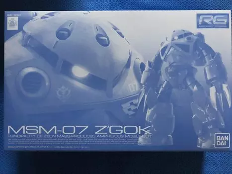 Интернет-магазин пластиковых моделей RG 1/144 MSM-07 Массовый Z Gok (только хобби)
