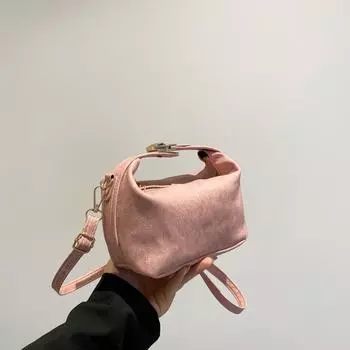 Интернет знаменитость текстура сумка универсальная мода сумка мессенджер нишевый дизайн мода сумка через плечо для женщин розовый