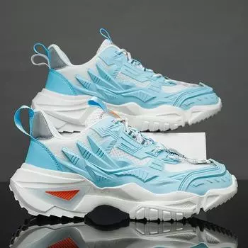 Интернет-знаменитости популярная мужская обувь, осенние кроссовки Putian для бега, подростковые высококачественные модные брендовые жареные аркадные меха-папские туфли 35